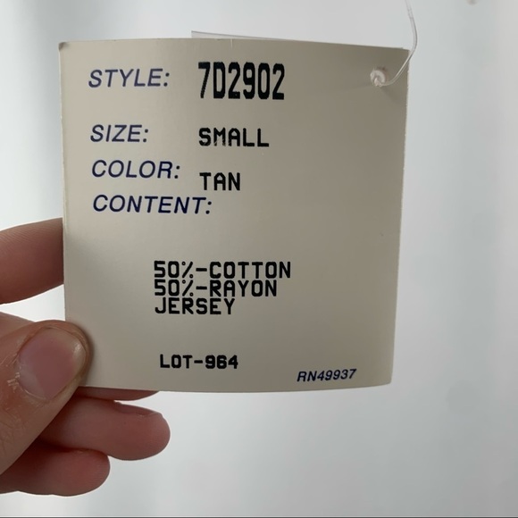 NWT Tail Sea Pines Short Sleeve Polo Shirt in Brown Size Small - Picture 4 of 4